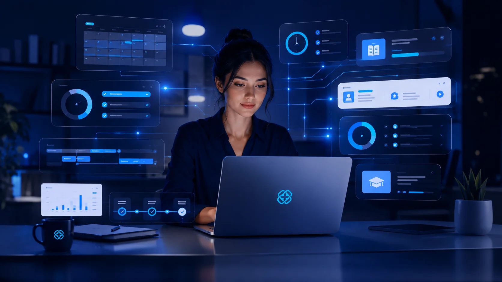Telephony, learning and work